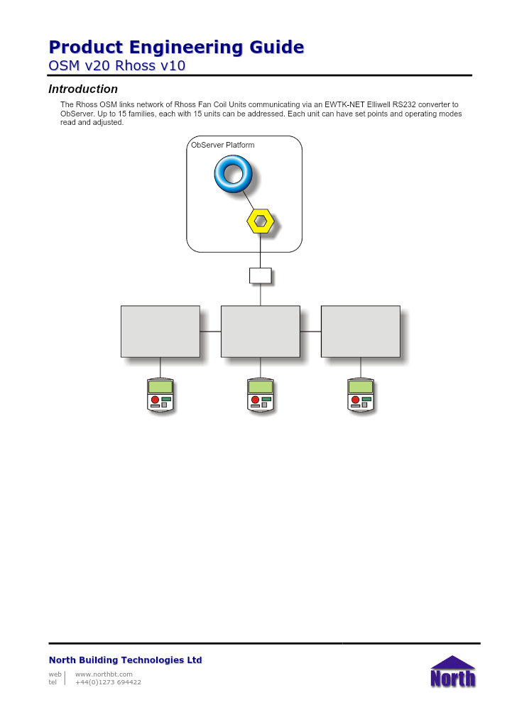 Preview thumbnail of page 1 of the Rhoss Engineering Guide PDF document.